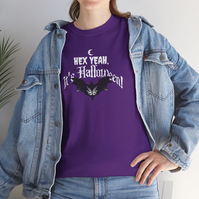 'Hex Yeah, It's Halloween!' Unisex Heavy Cotton Tee.