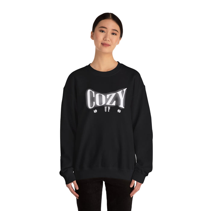 'Cozy Up' Unisex Heavy Blend™ Crewneck Sweatshirt.