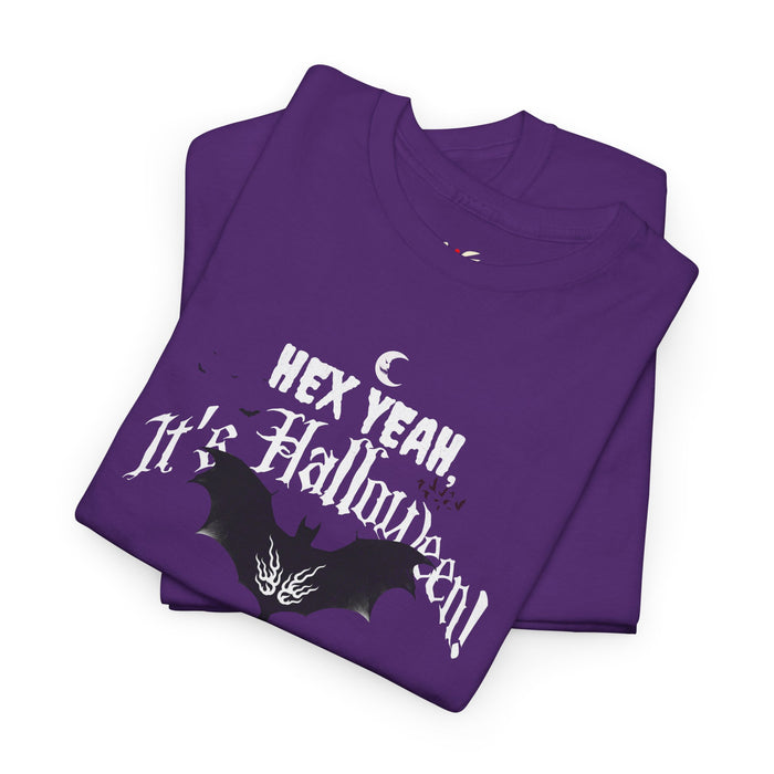 'Hex Yeah, It's Halloween!' Unisex Heavy Cotton Tee.