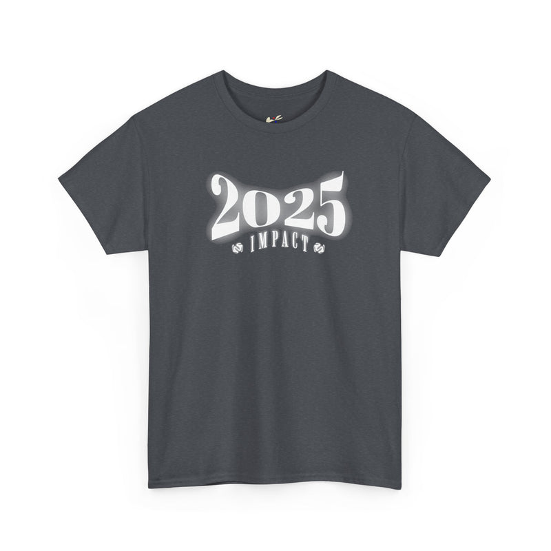 '2025 Impact' Unisex Heavy Cotton Tee.