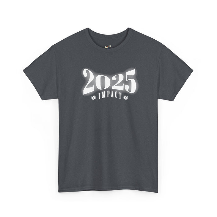'2025 Impact' Unisex Heavy Cotton Tee.