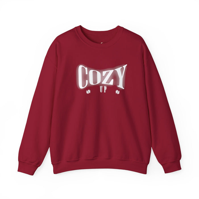 'Cozy Up' Unisex Heavy Blend™ Crewneck Sweatshirt.