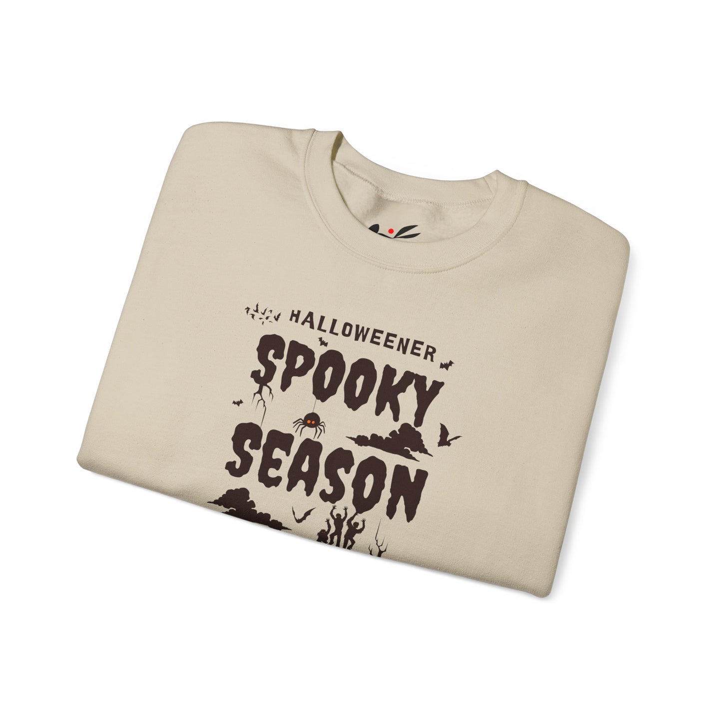 'Spooky Season Survivor' Unisex Heavy Blend™ Crewneck Sweatshirt.