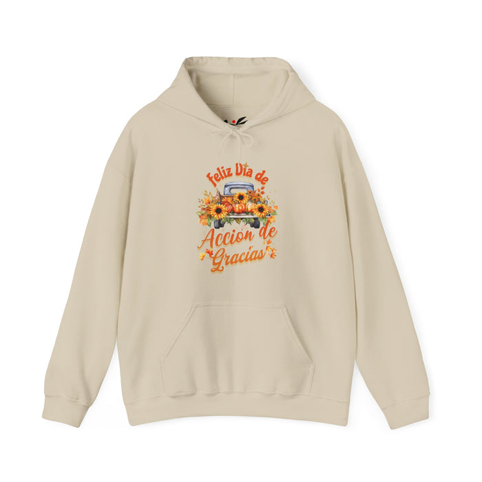 'Feliz  Dia de Accion de Gracias' Unisex Heavy Blend™ Hooded Sweatshirt.