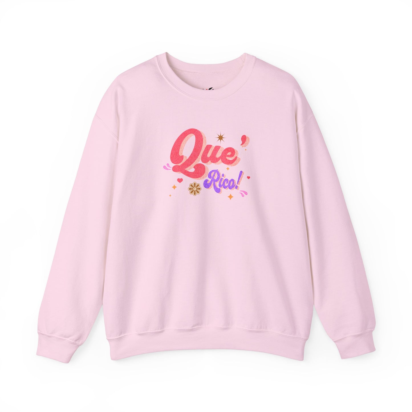 'Que Rico!' Women's Heavy Blend™ Crewneck Sweatshirt.