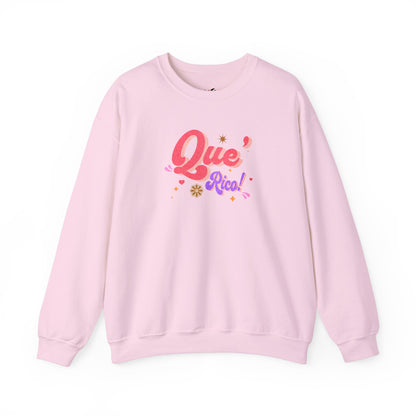 'Que Rico!' Women's Heavy Blend™ Crewneck Sweatshirt.