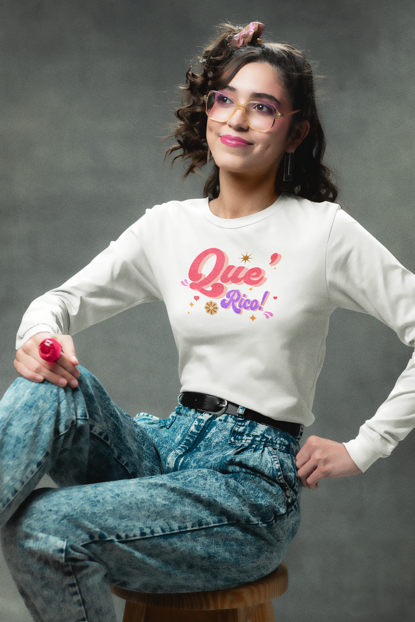 'Que Rico!' Women's Ultra Cotton Long Sleeve Tee.