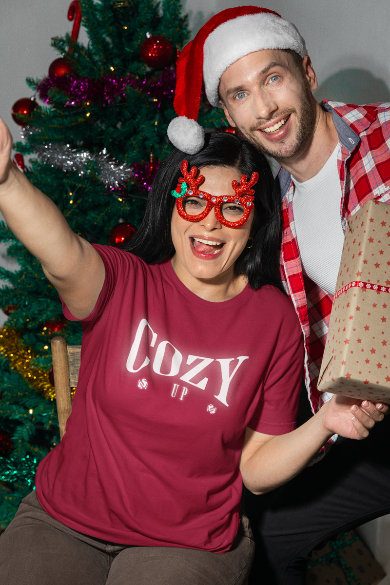 'Cozy Up' Unisex Heavy Cotton Tee.