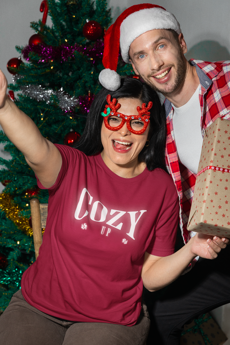 'Cozy Up' Unisex Heavy Cotton Tee.