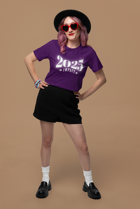 '2025 Impact' Unisex Heavy Cotton Tee.