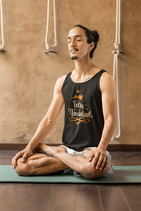 'Feliz Navidad' Unisex Jersey Tank.