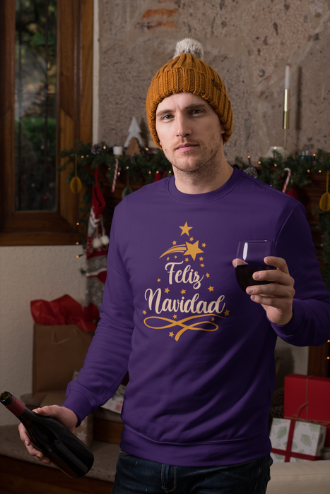 'Feliz Navidad' Unisex Heavy Blend™ Crewneck Sweatshirt.