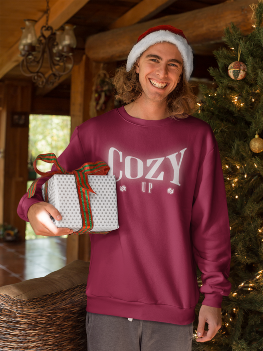 'Cozy Up' Unisex Heavy Blend™ Crewneck Sweatshirt.