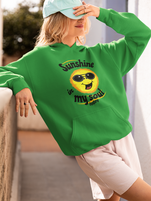 'Sunshine on my Soul Today' Unisex Heavy Blend™ Hooded Sweatshirt.
