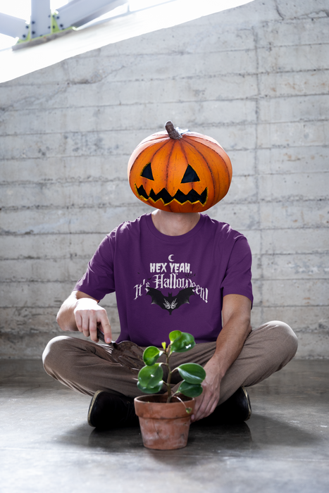 'Hex Yeah, It's Halloween!' Unisex Heavy Cotton Tee.