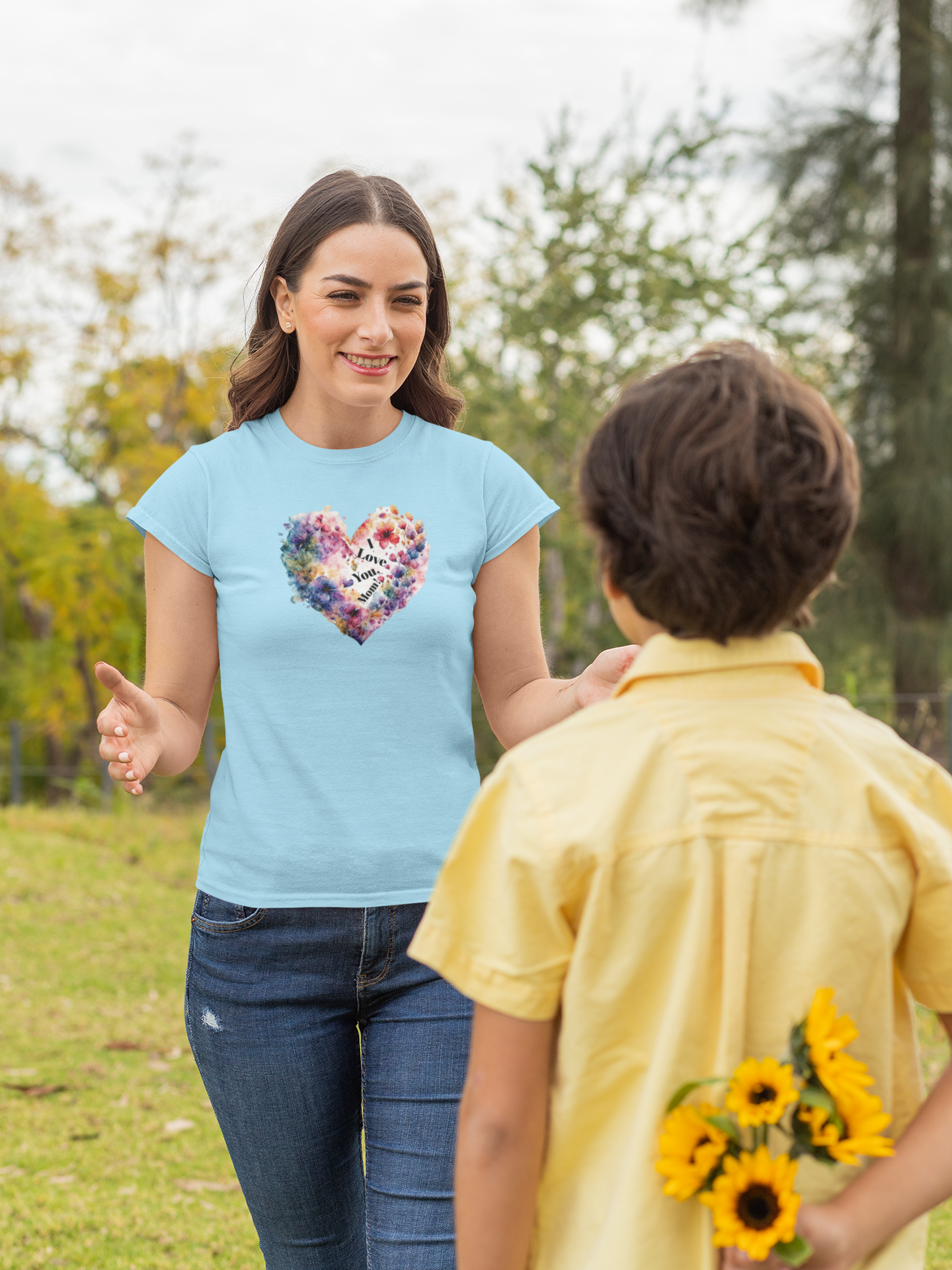 'I love You, Mom! Unisex Ultra Cotton Tee.