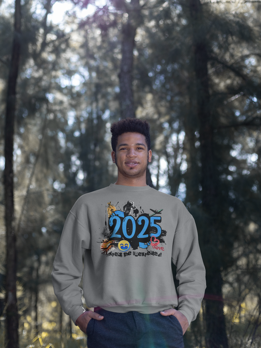 '2025 Expect The Unexpected' Unisex Heavy Blend™ Crewneck Sweatshirt.