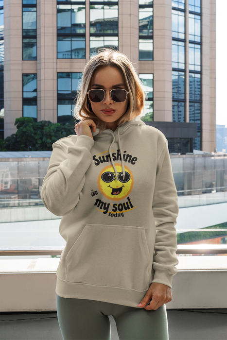 'Sunshine on my Soul Today' Unisex Heavy Blend™ Hooded Sweatshirt.