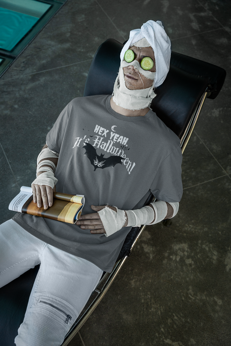 'Hex Yeah, It's Halloween!' Unisex Heavy Cotton Tee.