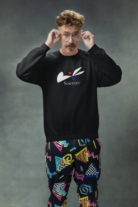 'Sortees' Unisex Heavy Blend™ Crewneck Sweatshirt. (white version)