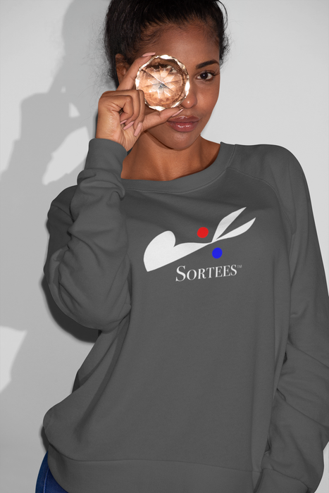 'Sortees' Unisex Heavy Blend™ Crewneck Sweatshirt. (white version)