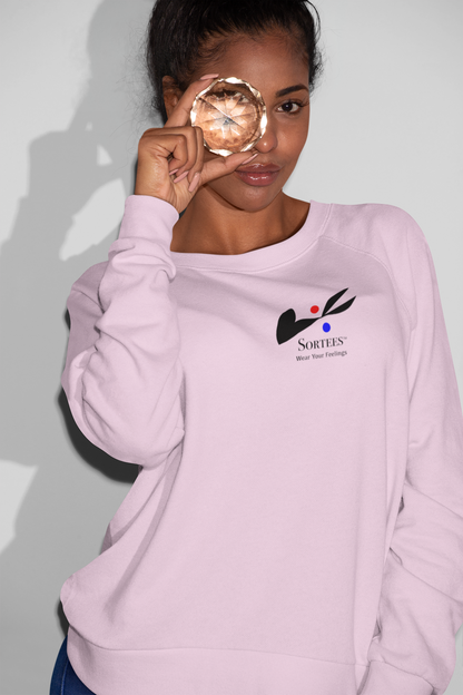 'Sortees, wear your feelings' Unisex Heavy Blend™ Crewneck Sweatshirt.