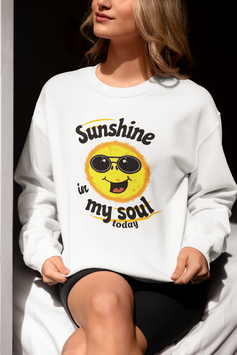 'Sunshine on my Soul Today' Unisex Heavy Blend™ Crewneck Sweatshirt.