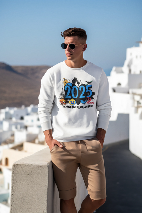 '2025 Expect The Unexpected' Unisex Heavy Blend™ Crewneck Sweatshirt.