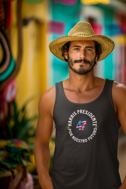 'Harris Presidente -47- Por Nuestro Futuro'  Unisex Jersey Tank.